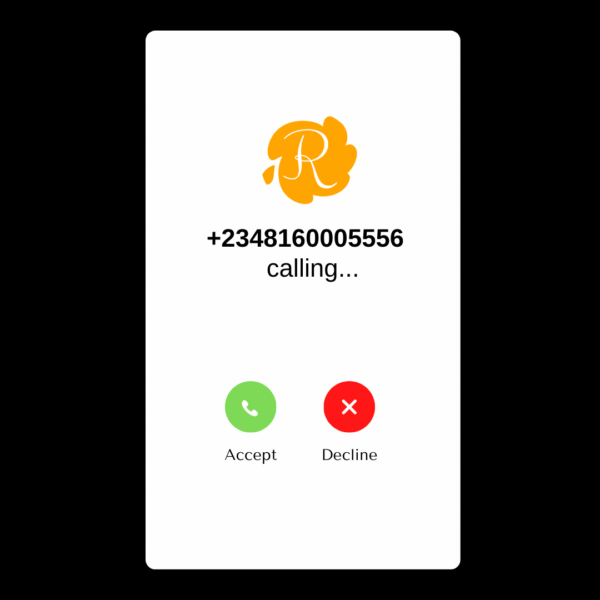 Use this number to initiate calls on our platform